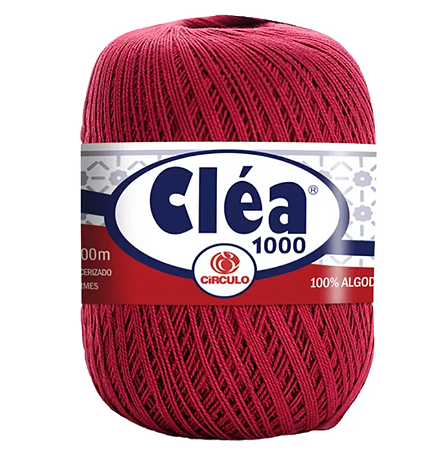 Linha Cléa 1000 cor 7136 c/ 1000 metros 100% algodão - Círculo