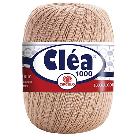 Linha Cléa 1000 cor 7650 c/ 1000 metros 100% algodão - Círculo