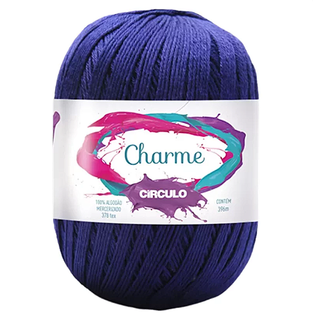 Linha Charme cor 2856 c/ 396 metros 100% algodão - Círculo