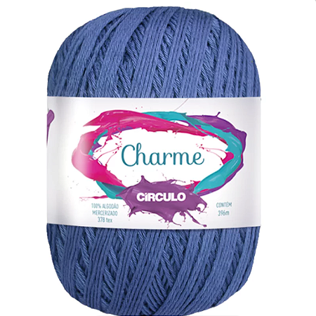 Linha Charme cor 2931 c/ 396 metros 100% algodão - Círculo