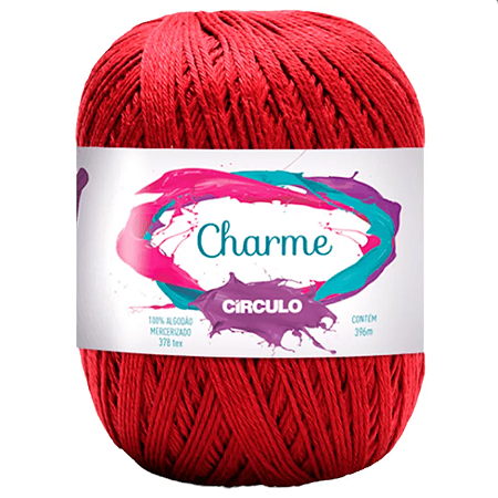 Linha Charme cor 3402 c/ 396 metros 100% algodão - Círculo