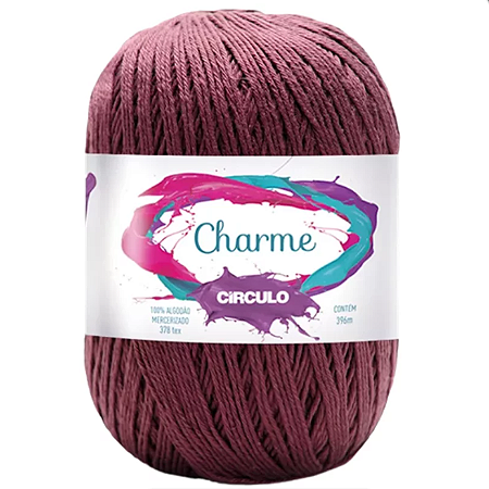 Linha Charme cor 7311 c/ 396 metros 100% algodão - Círculo