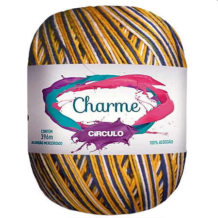 Linha Charme cor 9471 c/ 396 metros 100% algodão - Círculo