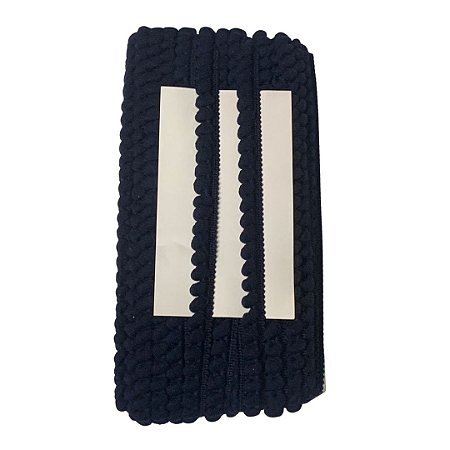 Fita Pompom 7875 Cor 07 Azul Marinho 13mm Com 20 Metros São José