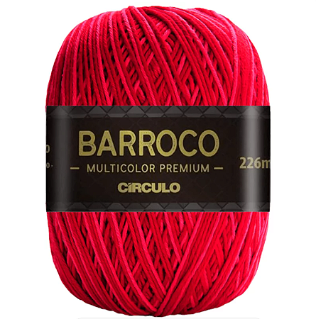 Linha Barroco Multicolor premium cor 9153 com 200 gramas Círculo
