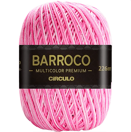 Linha Barroco Multicolor premium cor 9284 com 200 gramas Círculo