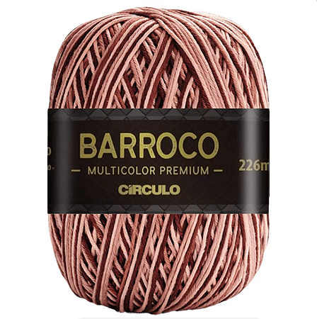 Linha Barroco Multicolor premium cor 9360 com 200 gramas Círculo