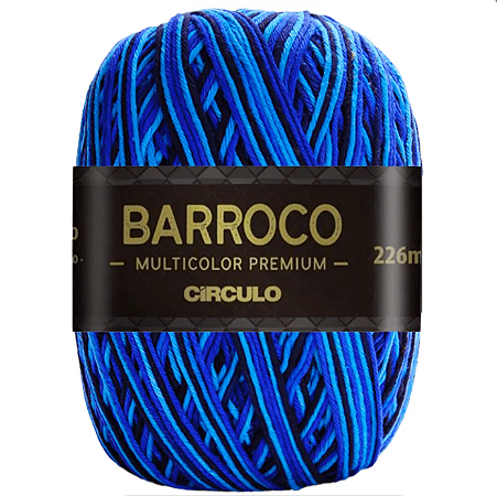 Linha Barroco Multicolor premium cor 9482 com 200 gramas Círculo