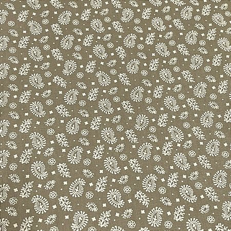 Tecido tricoline estampada etnico ref v093 - 100% algodão 50cm x 150cm Peripan