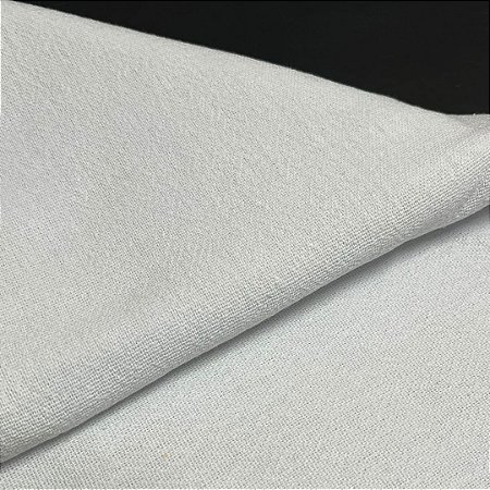 Tecido sacaria pé de galinha branco 70cm x 1m ober