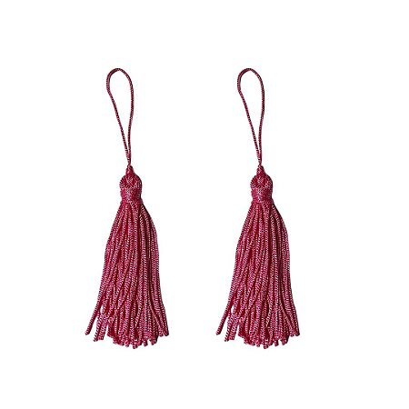 Pingente Tassel 7.0cm Cor 312 Pink Com 10 Unidades Nybc