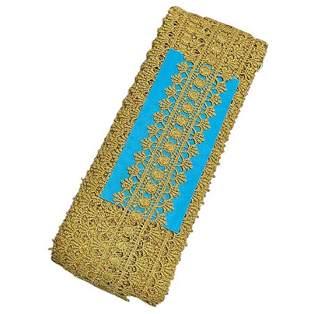 Renda Guipir CHL-618 cor dourado 50mm c/13.70 metros NYBC