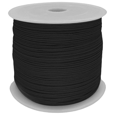 Rabo de Rato 0.8mm Cor Preto Com 100 Metros NYBC