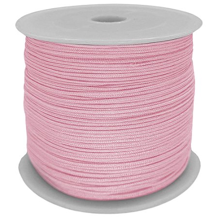 Rabo de Rato 0.8mm Cor Rosa Bebe Com 100 Metros NYBC