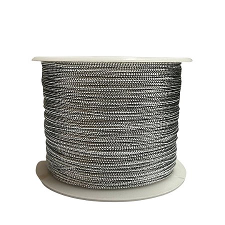 Cordone 1.0mm Cor Prata Com 100 Metros Nybc