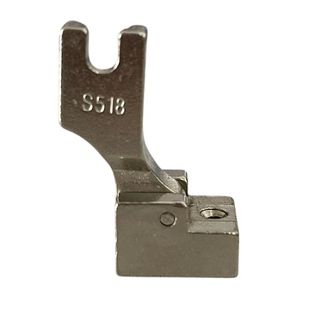 Calcador Industrial Largo S518 Sem Guia Para Pregar Ziper Invisível