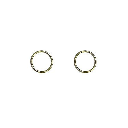Argola Metal A1101 Cor Ouro 13mm Com 1.000 Unidades