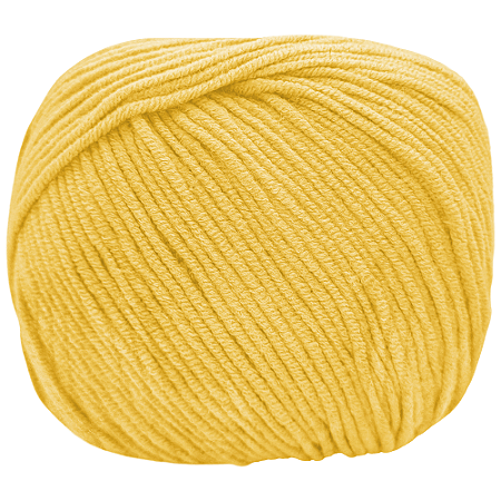 Fio Amigurumi Soft cor 1317 Solar com 150 metros Círculo