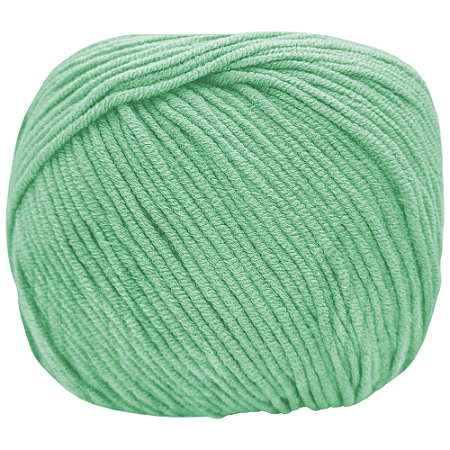 Fio Amigurumi Soft cor 5311 Água Fresca com 150 metros Círculo
