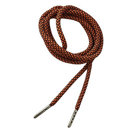 Cordão Bicolor Com Ponteira Ref 101545 Laranja 130cm Makro