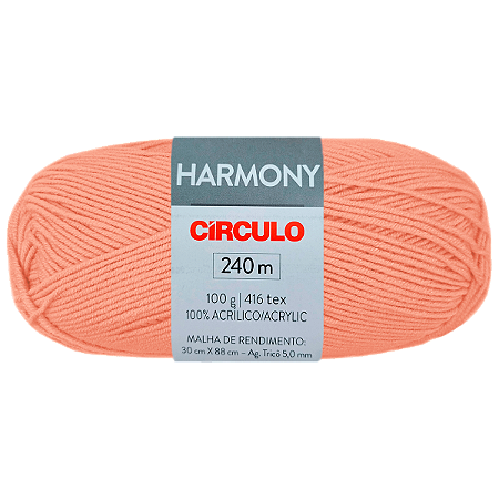 Fio Harmony Cor 0265 Gloss com 240 Metros Círculo