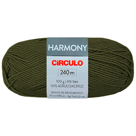 Fio Harmony Cor 5454 Faia com 240 Metros Círculo