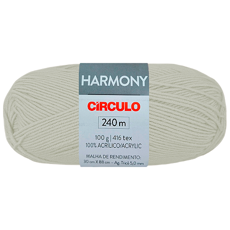 Fio Harmony Cor 8216 Espacial com 240 Metros Círculo