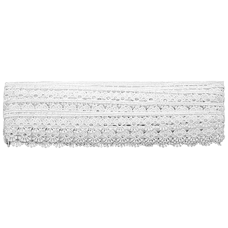 Renda Guipir Chl-734 Branco 20mm Com 13.70 Metros Nybc
