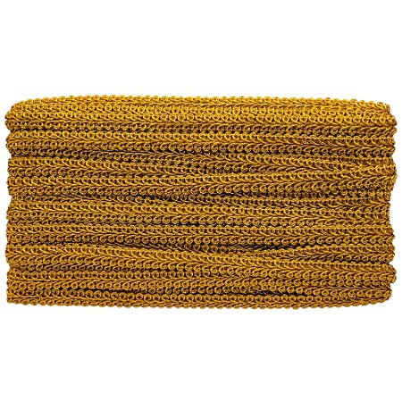 Galão Metalizado Ref 91 Cor 110 Amarelo Ouro 10 mm Com 20 Metros Nybc
