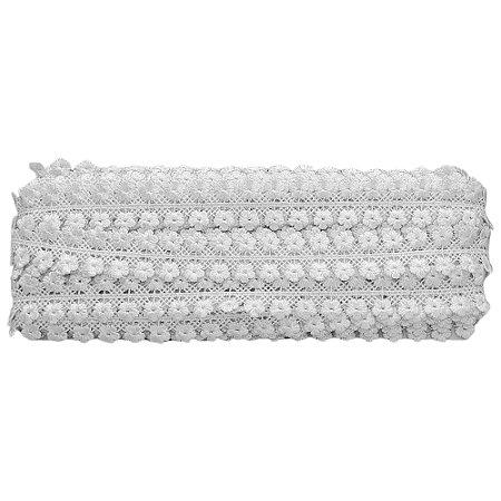 Renda Guipir Chl 558 Branco 25mm Com 13.70 Metros Nybc