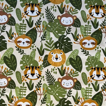 Tecido Tricoline Safari 100% Algodão 50cm x 150cm Peripam