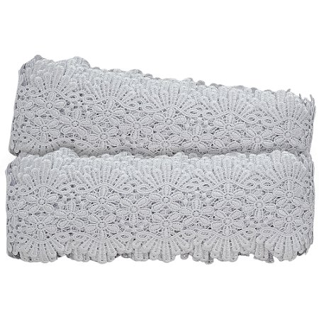 Renda Guipir Chl 055 Branco 100mm Com 13,70 Metros NYBC