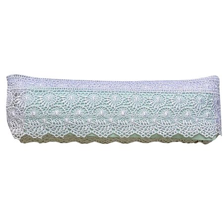 Renda Guipir XL-39 Branco 63mm Com 13,70 Metros Mantovani