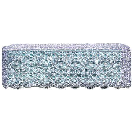Renda Guipir RL-24 Branco 70mm Com 13,70 Metros Mantovani