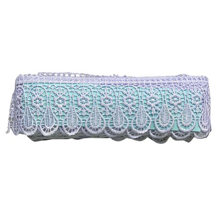 Renda Guipir YL-225 Branco 70mm Com 13,70 Metros Mantovani