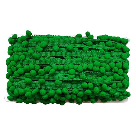 PomPom 20mm Cor 540 Verde Bandeira Com 25 Metros NYBC