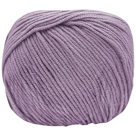 Fio Amigurumi Soft cor 6042 Orquídea com 150 metros Círculo