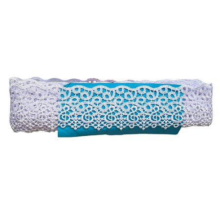 Renda Guipir CHL 594 Branco 55mm Com 13,70 Metros NYBC