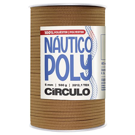 Fio Náutico Poly 5mm Cor 7148 Craft Com 182 Metros Círculo