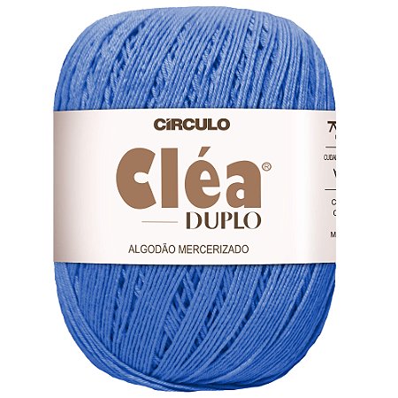 Linha Cléa Duplo Cor 2776 Azurina 150g Com 508 Metros Círculo