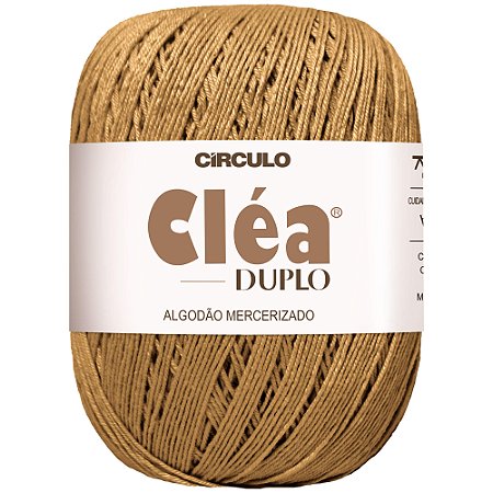 Linha Cléa Duplo Cor 7076 Caramelito 150g Com 508 Metros Círculo