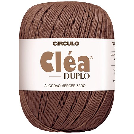 Linha Cléa Duplo Cor 7190 Chocolate Quente 150g Com 508 Metros Círculo
