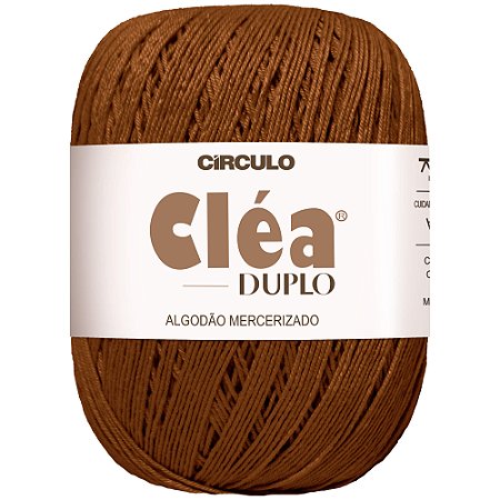 Linha Cléa Duplo Cor 7529 Terracota 150g Com 508 Metros Círculo