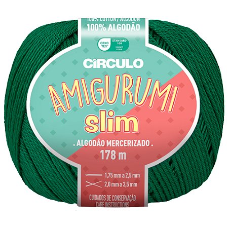 Linha Amigurumi Slim Cor 5076 Hera Com 178 Metros Círculo