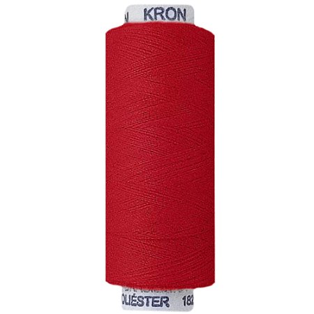 Linha Costura Doméstica 120 Com 200j Cor 210 Vermelho Com 10un Kron