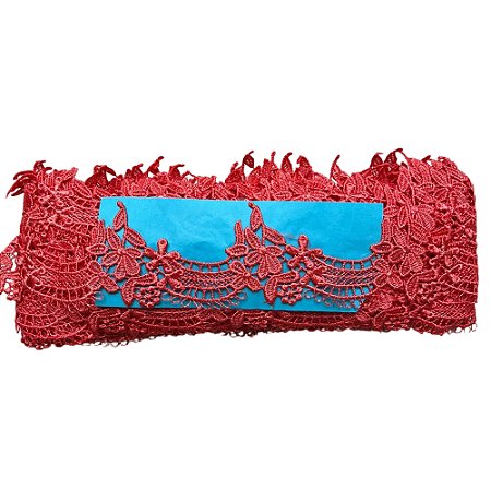Renda Guipir CHL 591 Coral 60mm Com 13.70 Metros NYBC