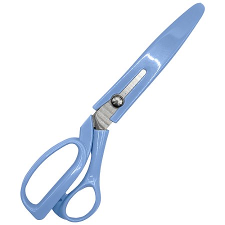 Tesoura Multiuso Azul Com Protetor 8" Makro