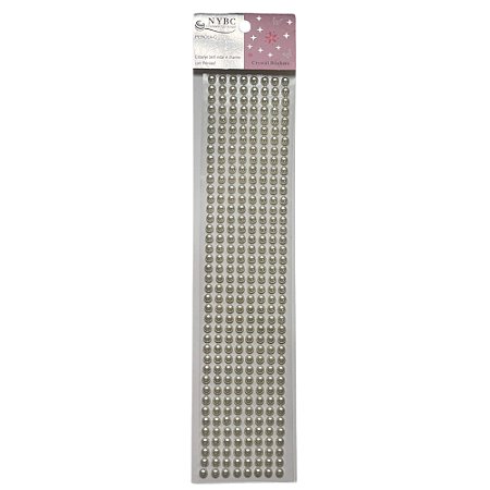 Cartela De Pérola 6mm Cor 296 Com 320 Pérolas NYBC