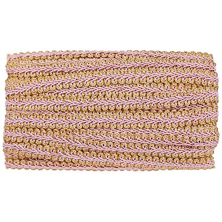 Galão 91 Cor 133 Rosa/Ouro 15mm Com 20 Metros NYBC