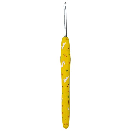 Agulha de Crochê Soft Páscoa Cabo Emborrachado 2,5mm Círculo